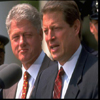 Bill Clinton and Al Gore
