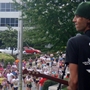 Criss performing at Music City Marathon